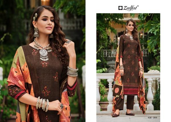 Zulfat Nusrat Pure Wool Pashmina Designer Exclusive Dress Material Collection